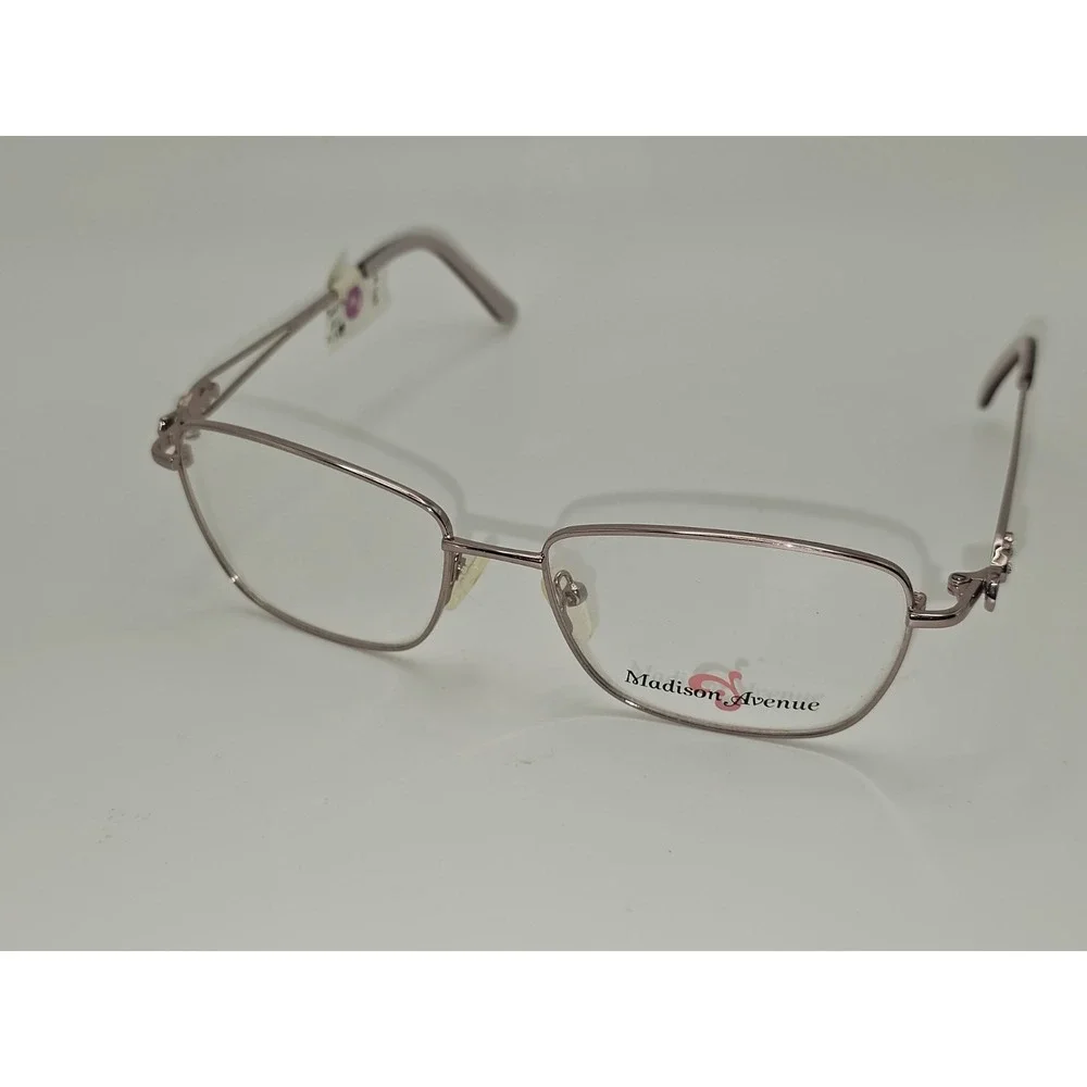 Madison‎ Avenue MAL 121 601 Shiny Blush Eyeglass Frames 55 17 140